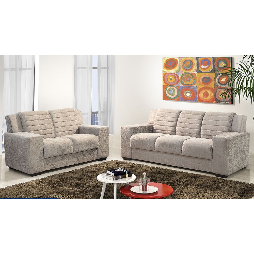 Sofá 270 1,61m 2 Lugares Sued Ubatuba Bel Air Móveis belairmoveis