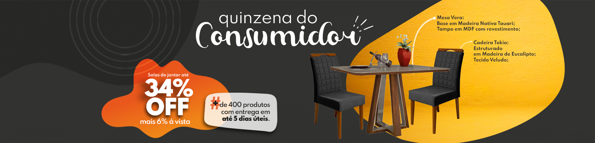 Semana do Consumidor - Sala de Jantar