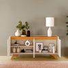 Buffet-Atenas-Off-White-com-Naturalle-Visao-Interna-Sala-de-Jantar-Mavaular-Moveis-Madeira-Macica-scaled